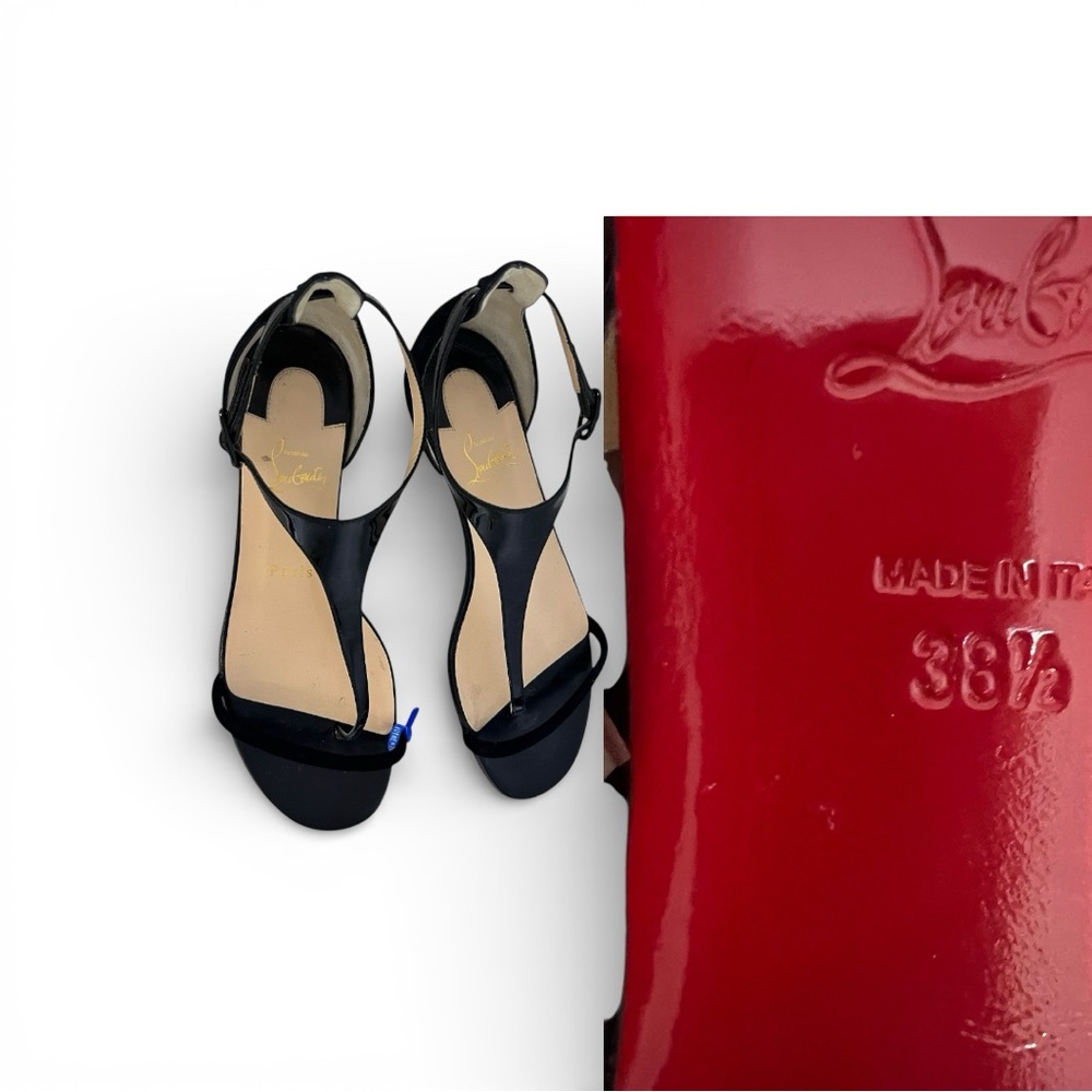 Christian Louboutin Athena sandals sz 38.5